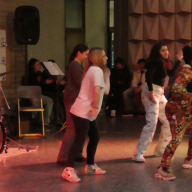 Das Tanzprojekt WF 9 mit Lawrence Otoo.