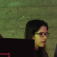 Valentina aus der 10B am Keyboard.